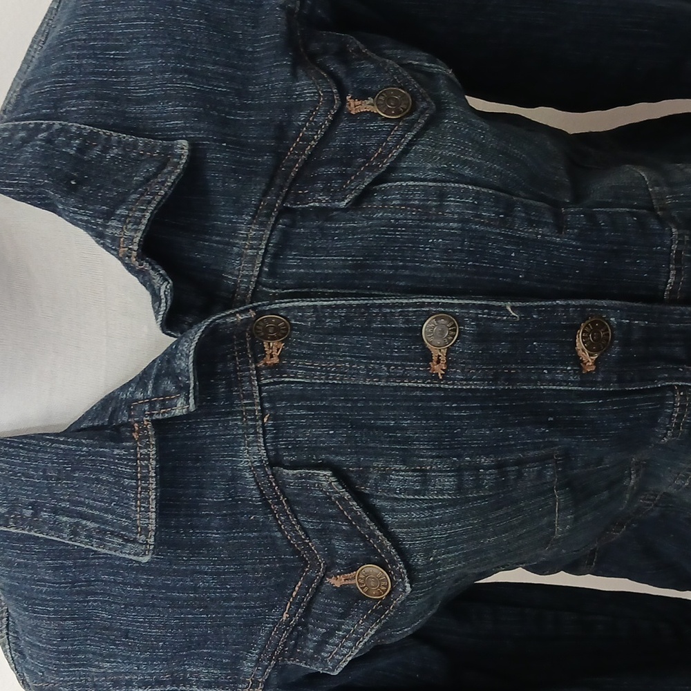 Bernie dark denim jean jacket size small - Picture 3 of 15